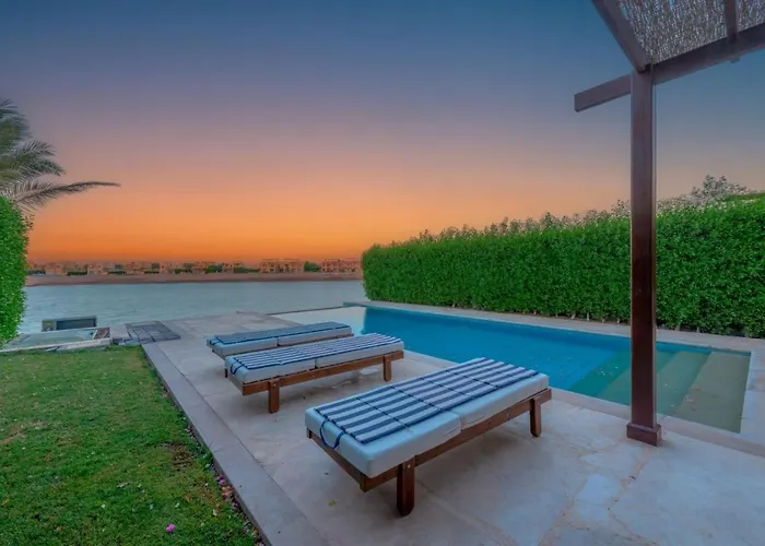 Villa 3Br Family Villa In Sabina, El Gouna, Lagoon & Private Heated Pool Hurghada